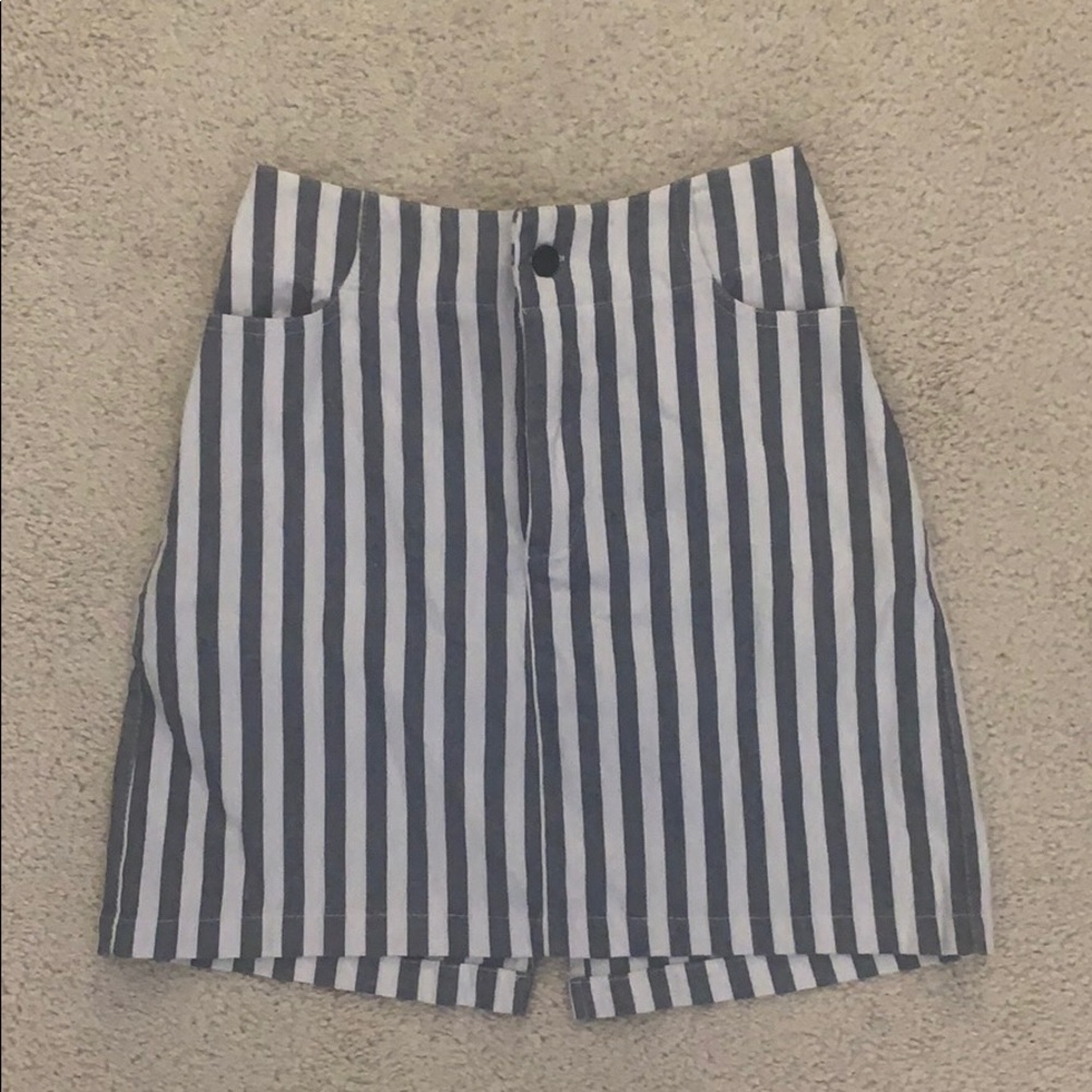 Striped skirt